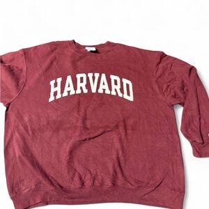 Vintage Harvard College Crewneck Sweatshirt